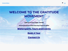 Tablet Screenshot of gratitude-wellness.com